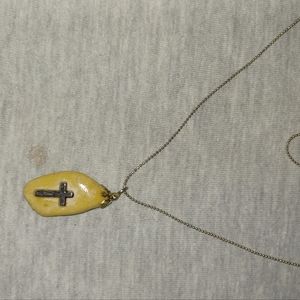 Cross Rock Necklace